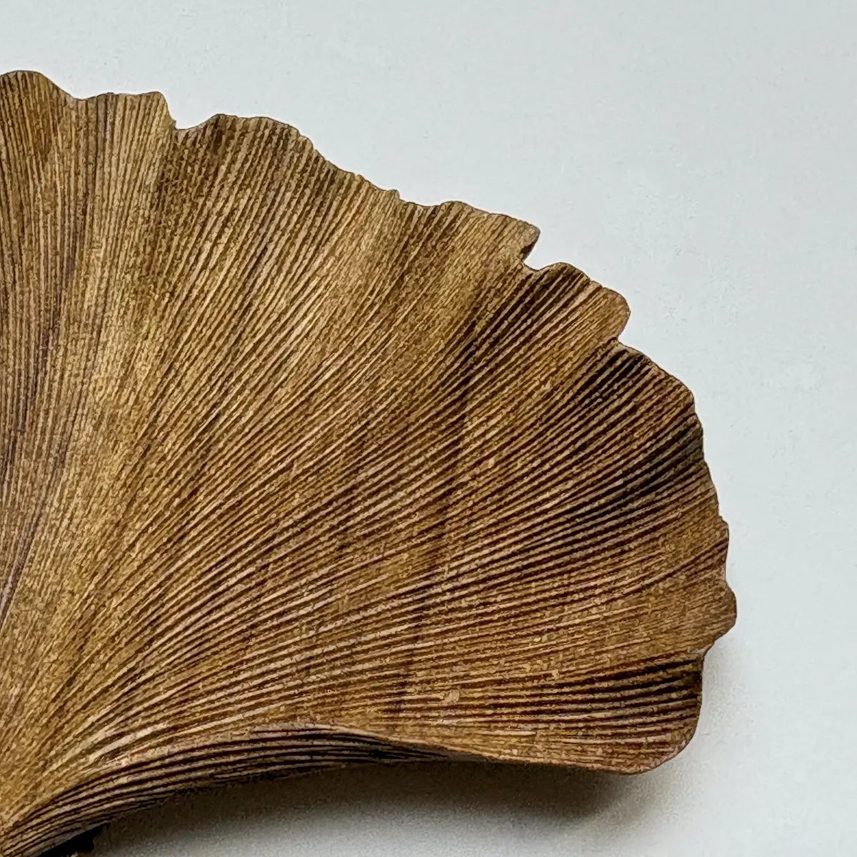 Ginkgo Leaf Wooden Jewellery Dish